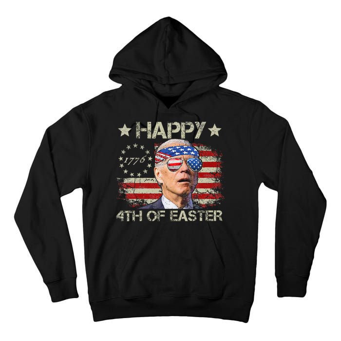 Joe Biden 4th Of July Happy 4th Of Easter Us Flag Tall Hoodie