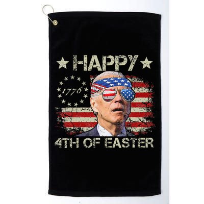 Joe Biden 4th Of July Happy 4th Of Easter Us Flag Golf Towel