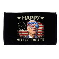 Joe Biden 4th Of July Happy 4th Of Easter Us Flag Microfiber Hand Towel