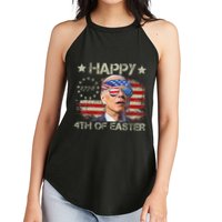 Joe Biden 4th Of July Happy 4th Of Easter Us Flag Women's Perfect Tri Rocker Tank