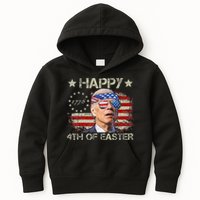 Joe Biden 4th Of July Happy 4th Of Easter Us Flag Kids Hoodie