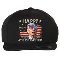 Joe Biden 4th Of July Happy 4th Of Easter Us Flag Wool Snapback Cap