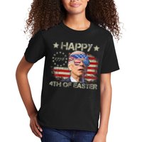 Joe Biden 4th Of July Happy 4th Of Easter Us Flag Kids T-Shirt