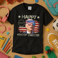 Joe Biden 4th Of July Happy 4th Of Easter Us Flag Kids T-Shirt