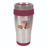 Joe Biden 4th Of July Happy 4th Of Easter Us Flag 16oz Travel Tumbler