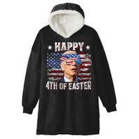 Joe Biden 4th Of July Shirts Happy 4th Of Easter American US Flag Hooded Wearable Blanket