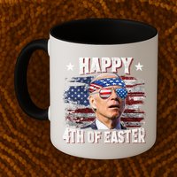Joe Biden 4th Of July Shirts Happy 4th Of Easter American US Flag Mug