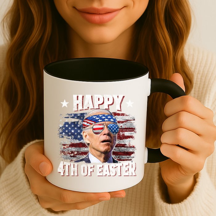 Joe Biden 4th Of July Shirts Happy 4th Of Easter American US Flag Mug