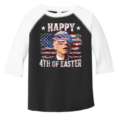 Joe Biden 4th Of July Shirts Happy 4th Of Easter American US Flag Toddler Fine Jersey T-Shirt