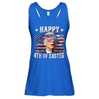Joe Biden 4th Of July Shirts Happy 4th Of Easter American US Flag Ladies Essential Flowy Tank