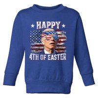 Joe Biden 4th Of July Shirts Happy 4th Of Easter American US Flag Toddler Sweatshirt