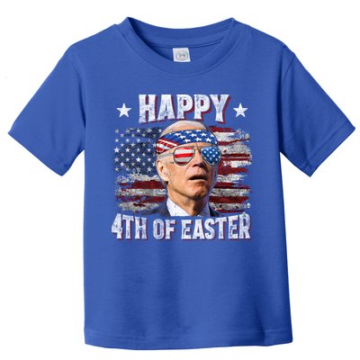 Joe Biden 4th Of July Shirts Happy 4th Of Easter American US Flag Toddler T-Shirt