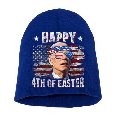 Joe Biden 4th Of July Shirts Happy 4th Of Easter American US Flag Short Acrylic Beanie