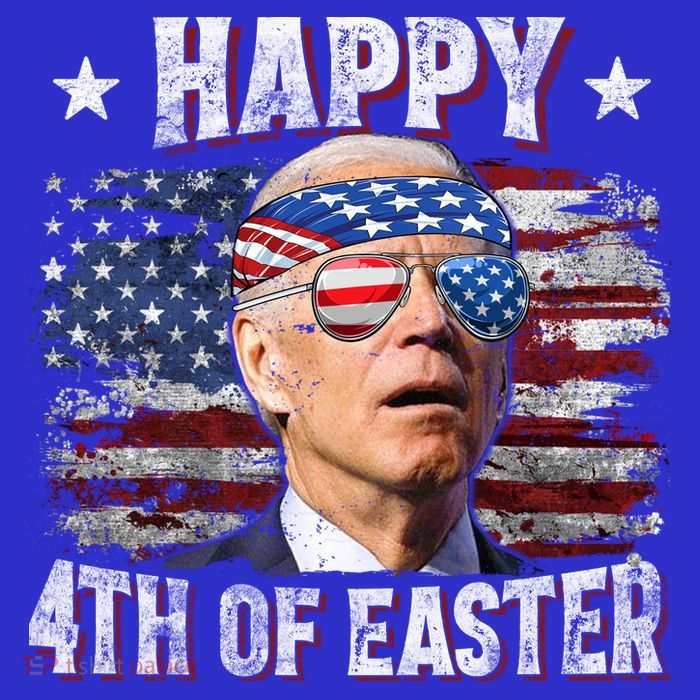 Joe Biden 4th Of July Shirts Happy 4th Of Easter American US Flag Short Acrylic Beanie