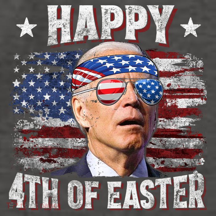 Joe Biden 4th Of July Shirts Happy 4th Of Easter American US Flag Vector Backpack