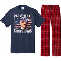 Joe Biden 4th Of July Shirts Merry 4th Of Christmas American US Flag Pajama Set