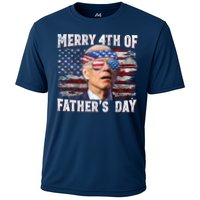 Joe Biden 4th Of July Shirts Merry 4th Of Fathers Day American US Flag Cooling Performance Crew T-Shirt