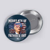 Joe Biden 4th Of July Shirts Merry 4th Of Fathers Day American US Flag Button
