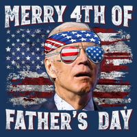 Joe Biden 4th Of July Shirts Merry 4th Of Fathers Day American US Flag Drawstring Bag
