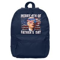 Joe Biden 4th Of July Shirts Merry 4th Of Fathers Day American US Flag 16 in Basic Backpack
