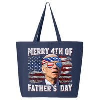 Joe Biden 4th Of July Shirts Merry 4th Of Fathers Day American US Flag 25L Jumbo Tote