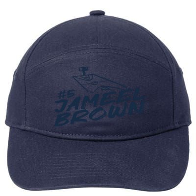 Jameel Brown 5 Chalk 7-Panel Snapback Hat