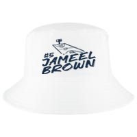 Jameel Brown 5 Chalk Cool Comfort Performance Bucket Hat