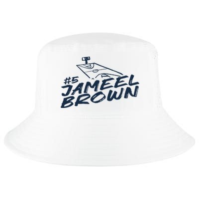 Jameel Brown 5 Chalk Cool Comfort Performance Bucket Hat