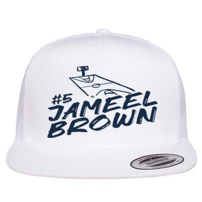 Jameel Brown 5 Chalk Flat Bill Trucker Hat