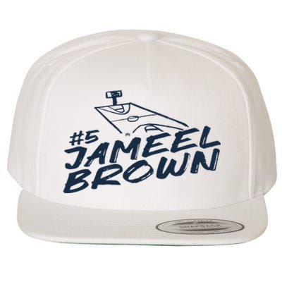 Jameel Brown 5 Chalk Wool Snapback Cap