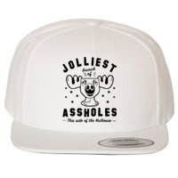 Jolliest Bunch Assholes Nuthouse Wool Snapback Cap