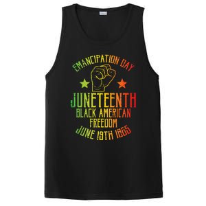 Juneteenth Black American Freedom June 19th Emancipation Day PosiCharge Competitor Tank