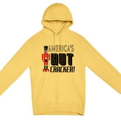 Joe Biden America's Nut Cracker Funny Premium Pullover Hoodie