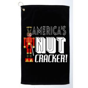 Joe Biden America's Nut Cracker Funny Platinum Collection Golf Towel