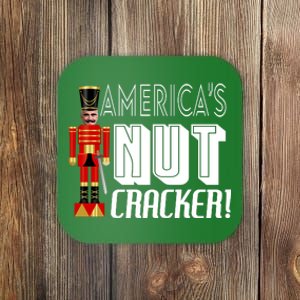 Joe Biden America's Nut Cracker Funny Coaster