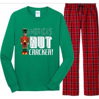 Joe Biden America's Nut Cracker Funny Long Sleeve Pajama Set