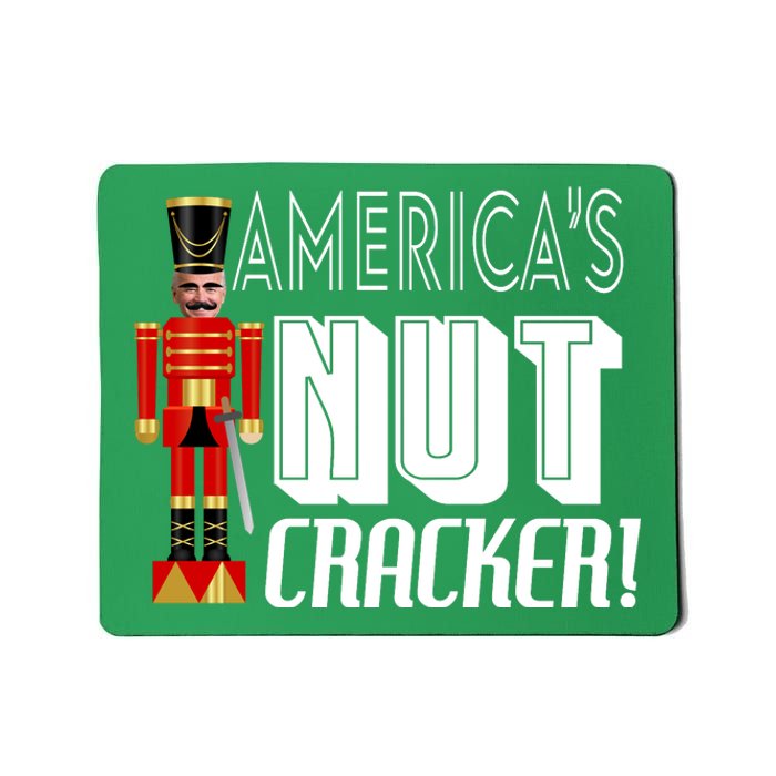 Joe Biden America's Nut Cracker Funny Mousepad