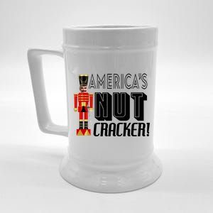 Joe Biden America's Nut Cracker Funny Beer Stein