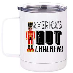 Joe Biden America's Nut Cracker Funny 12 oz Stainless Steel Tumbler Cup