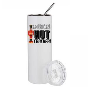 Joe Biden America's Nut Cracker Funny Stainless Steel Tumbler