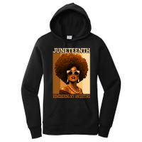 Juneteenth Black African Women Hair Remembering My Ancestors Women's Pullover Hoodie