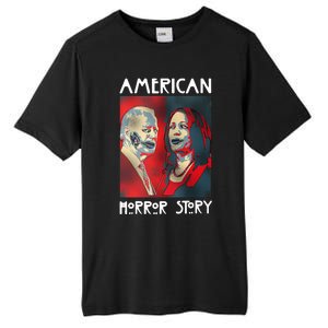 Joe Biden And Kamala Harris American Horror Story Halloween 2024 Tall Fusion ChromaSoft Performance T-Shirt