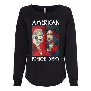 Joe Biden And Kamala Harris American Horror Story Halloween 2024 Womens California Wash Sweatshirt