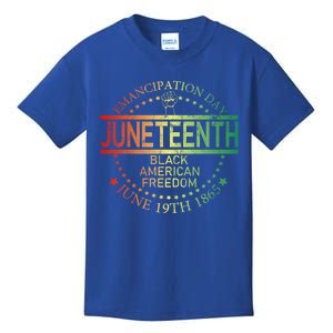 Juneteenth Black African Juneteenth And Black History Tee Funny Gift Kids T-Shirt