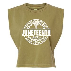 Juneteenth Black American Freedom June 19th Ecipation Day Gift Garment-Dyed Women's Muscle Tee