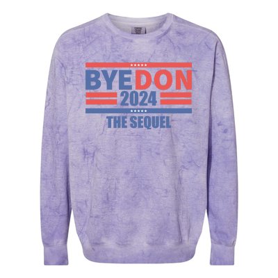 Joe Biden Anti Trump Joe Biden Byedon Election 2024 Colorblast Crewneck Sweatshirt