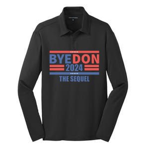 Joe Biden Anti Trump Joe Biden Byedon Election 2024 Silk Touch Performance Long Sleeve Polo