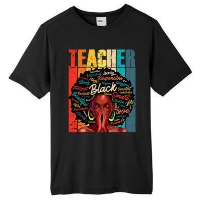 Juneteenth Black African American Teacher Pride Great Gift Tall Fusion ChromaSoft Performance T-Shirt