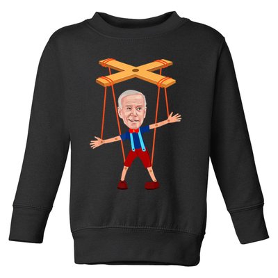 Joe Biden As A Puppet Toddler Sweatshirt