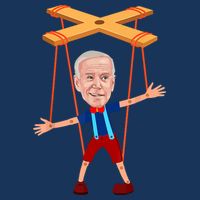 Joe Biden As A Puppet Infant Baby Jersey Bodysuit